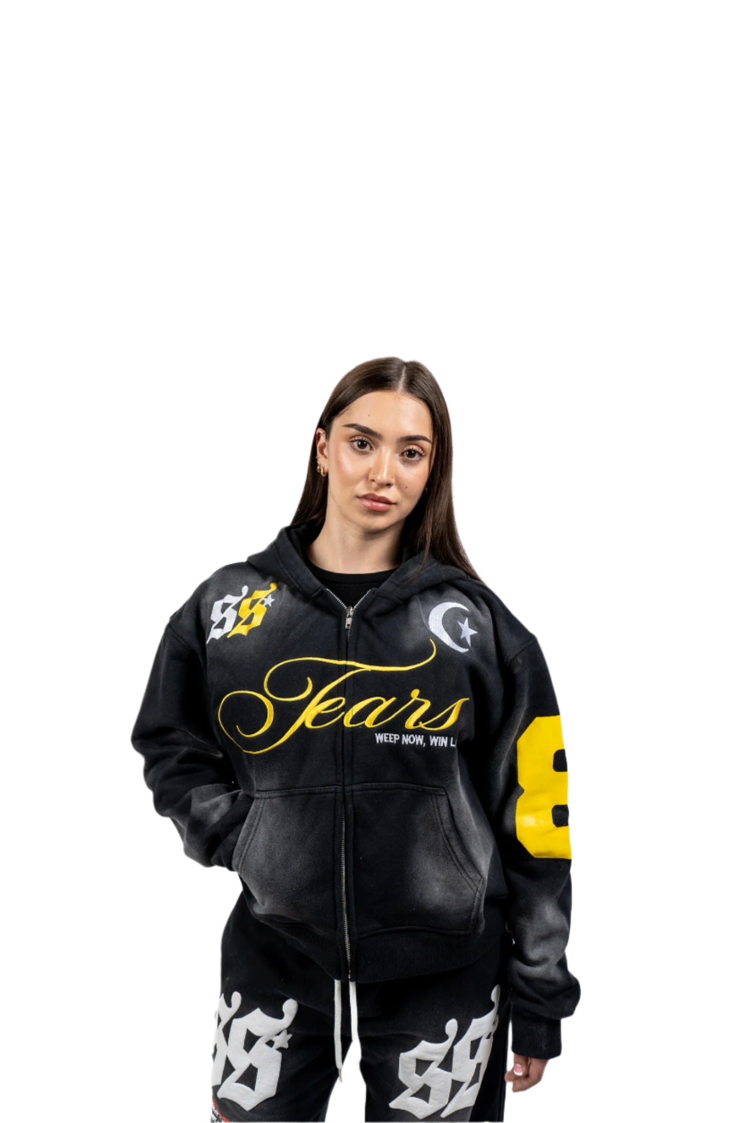 TEARS Zip Hoodie (GOLD)