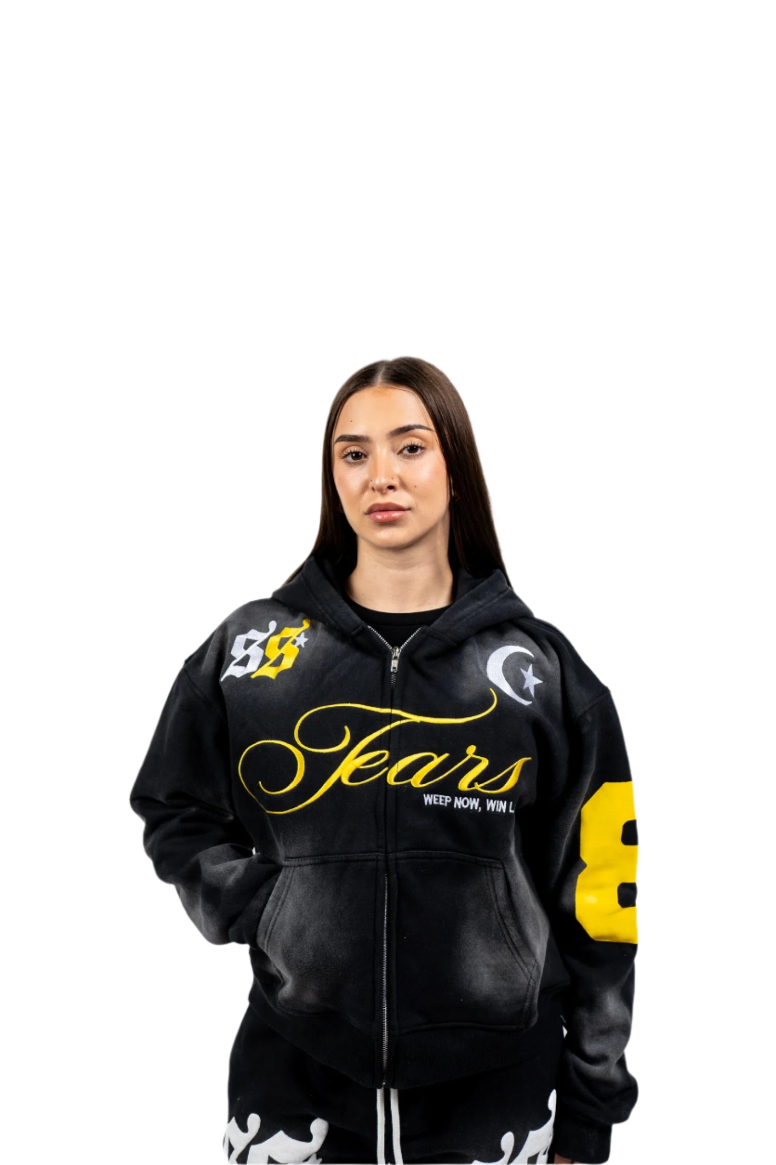 TEARS Zip Hoodie (GOLD)