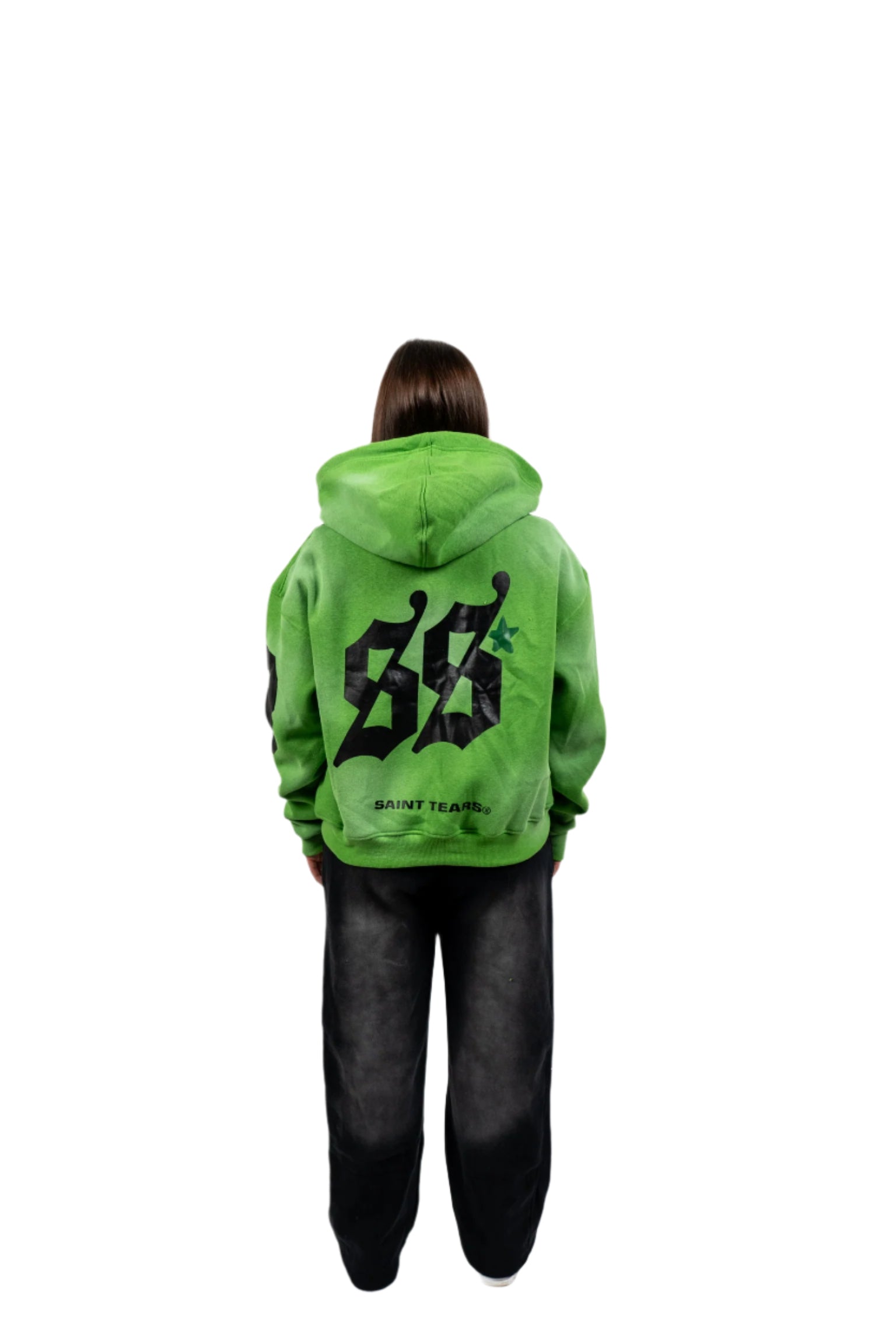 TEARS Zip Hoodie (JADE GREEN)