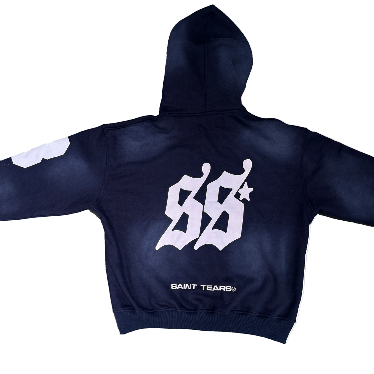 TEARS Zip Hoodie (NAVY BLUE) LIMITED