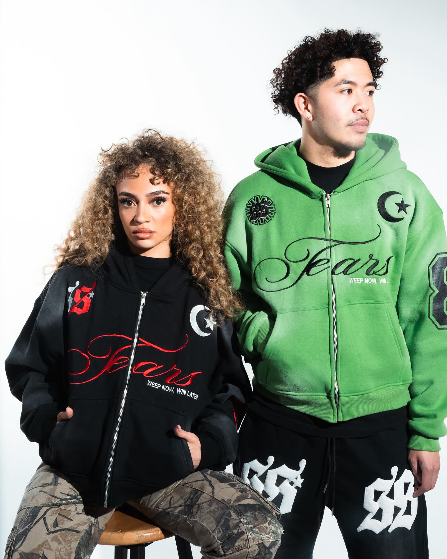 Weep Now Win Later Zip Hoodie