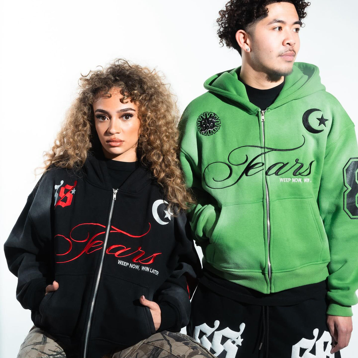 Weep Now Win Later Zip Hoodie