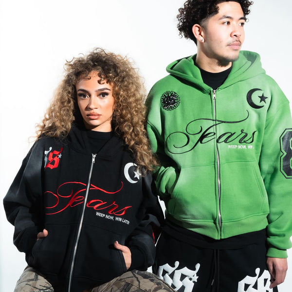 Weep Now Win Later Zip Hoodie