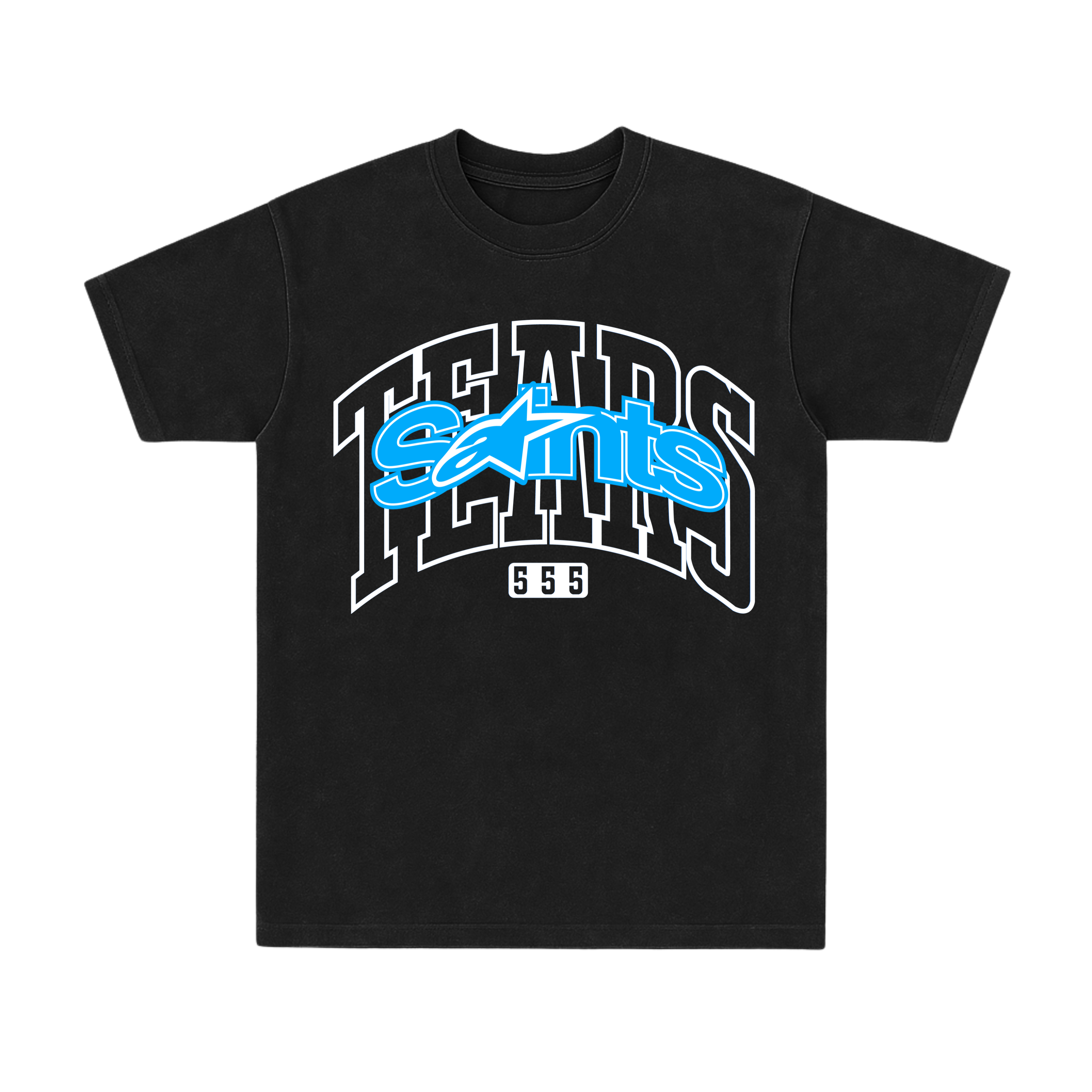 SAINT TEARS ダークグレー Tシャツ SAINT Mxxxxxx×DENIM TEARS】MEN Tシャツ SMxDNMTRS SM-S23-0000
