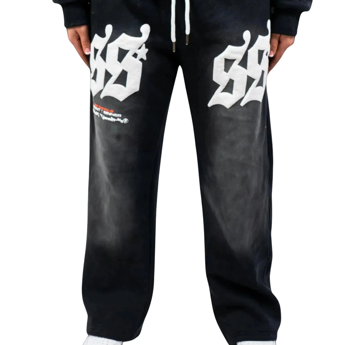 SAINT SINNER SWEATS (BLACK & GREY)