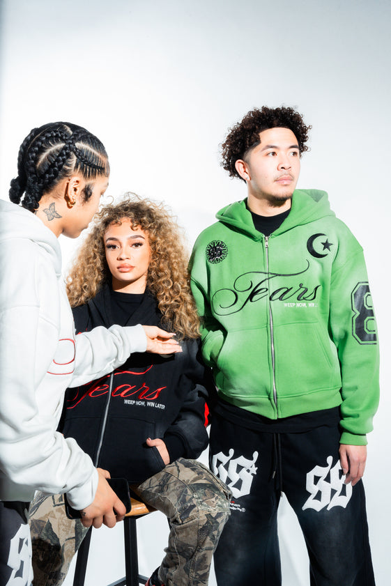 Weep Now Win Later Zip Hoodie
