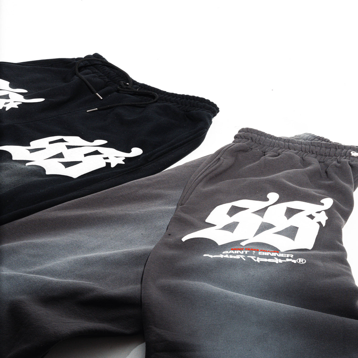 SAINT SINNER SWEATS (BLACK & GREY)