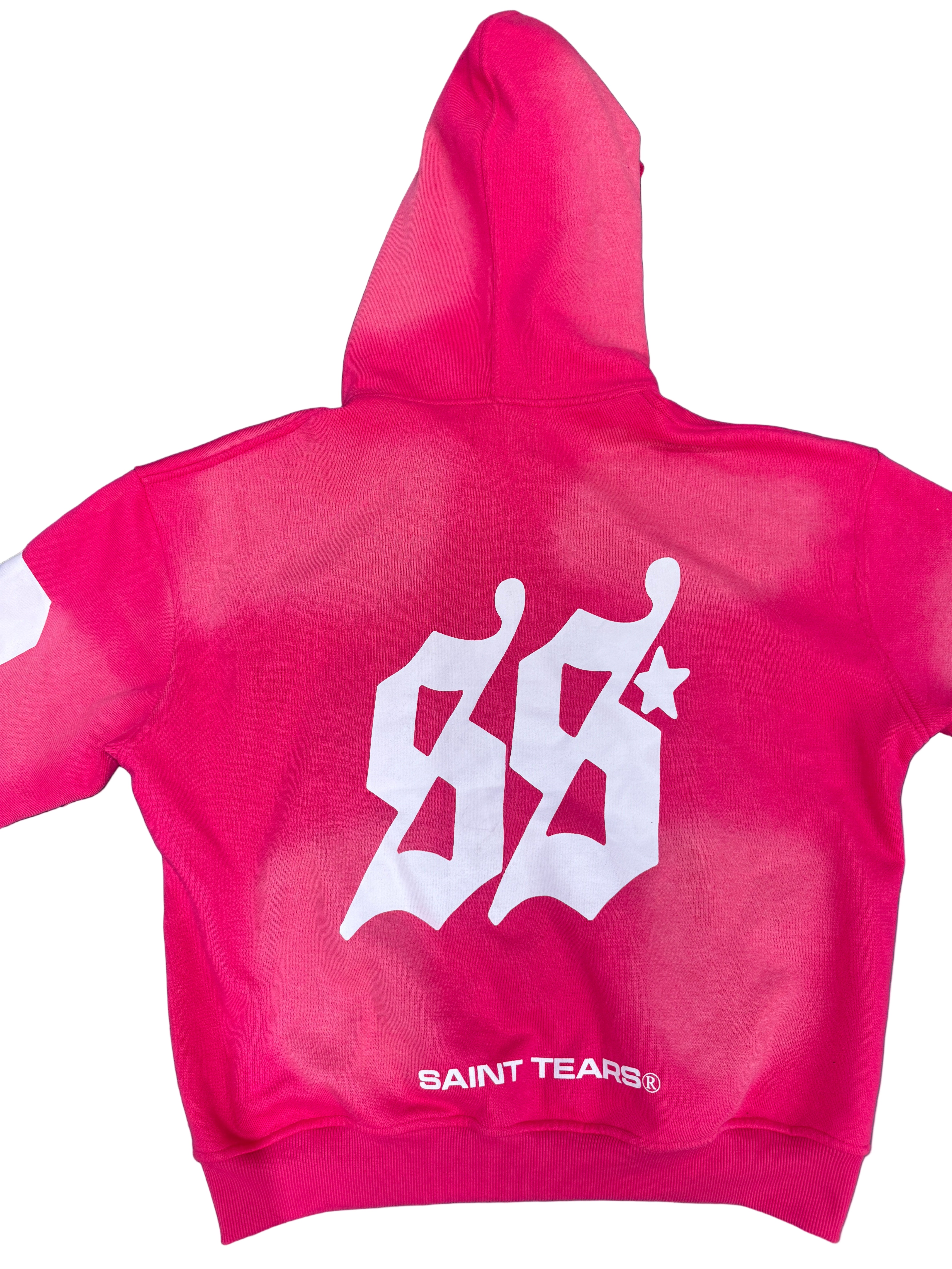 TEARS Zip Hoodie (PINK) LIMITED