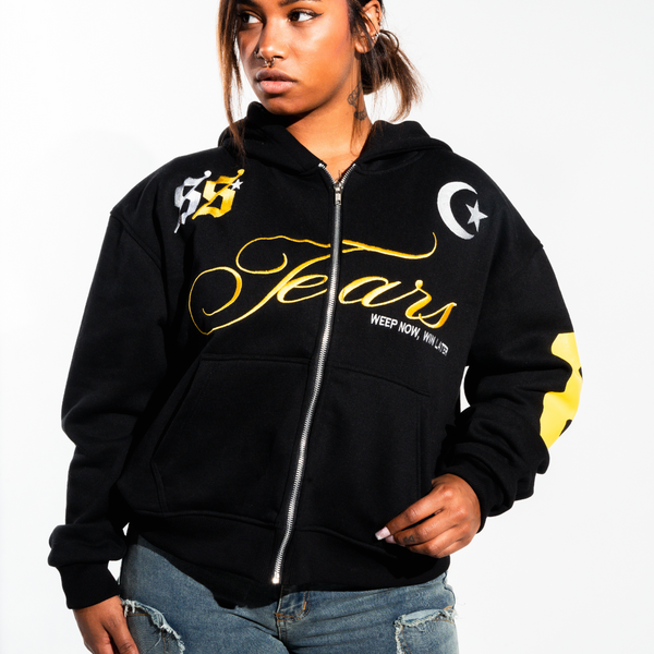 Weep Now Win Later Zip Hoodie