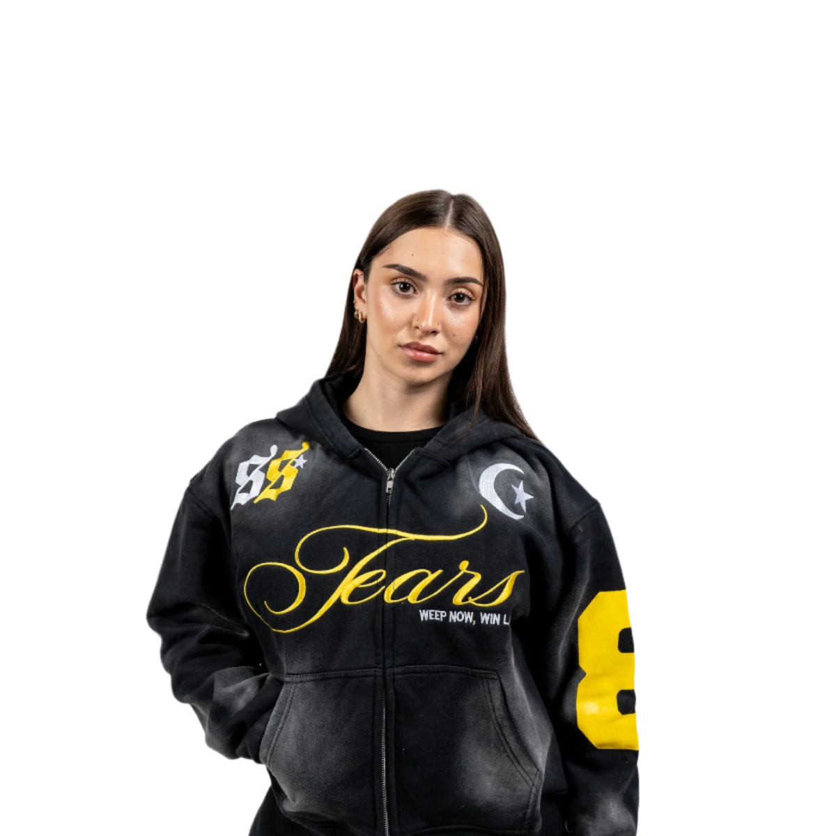 TEARS Zip Hoodie (GOLD)