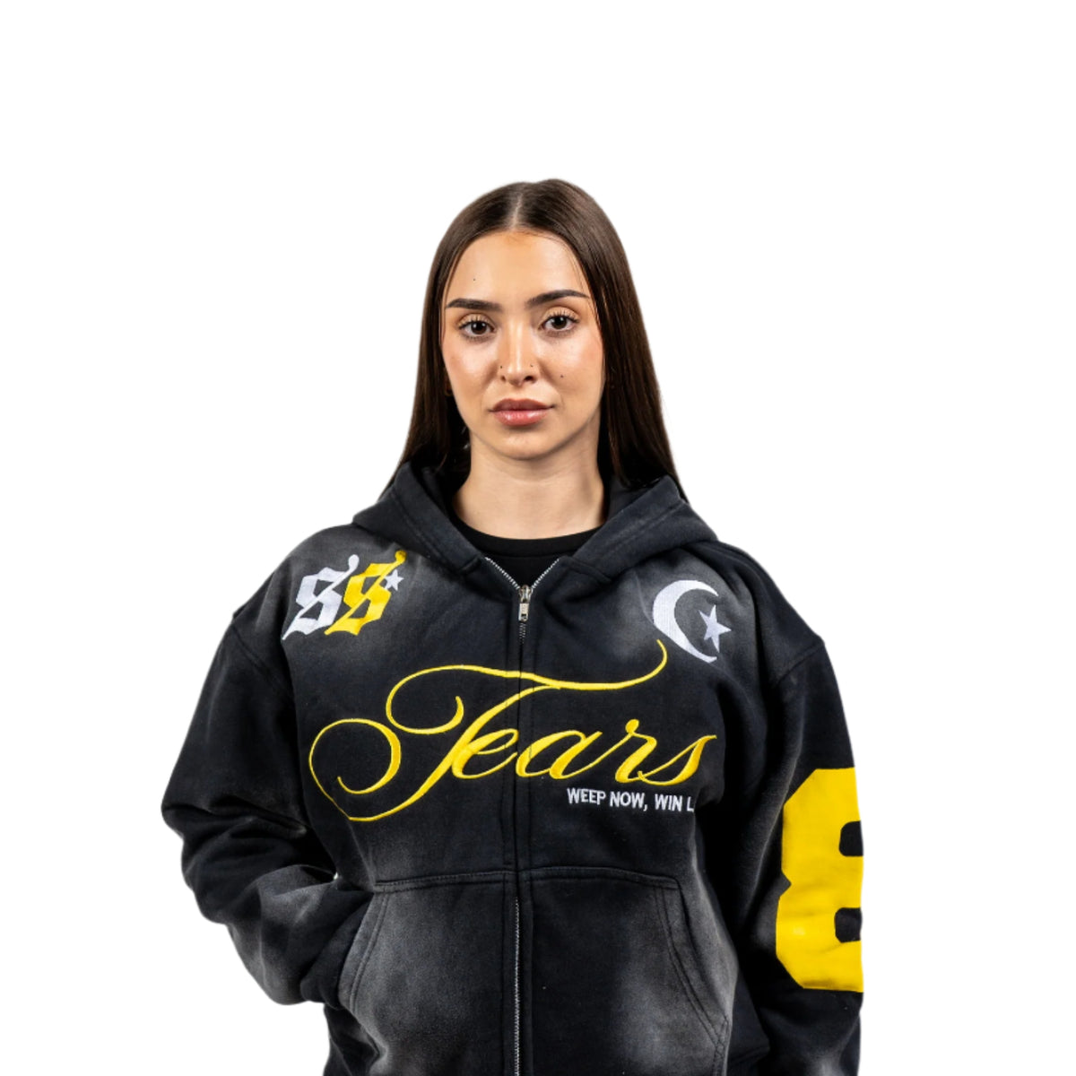 TEARS Zip Hoodie (GOLD)