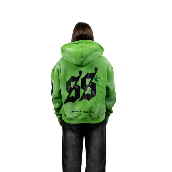 TEARS Zip Hoodie (JADE GREEN)