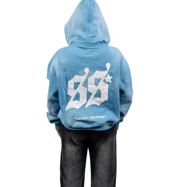 TEARS Zip Hoodie (SKY BLUE)