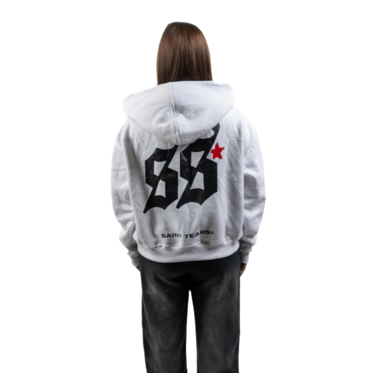 TEARS Zip Hoodie (PABLO WHITE)