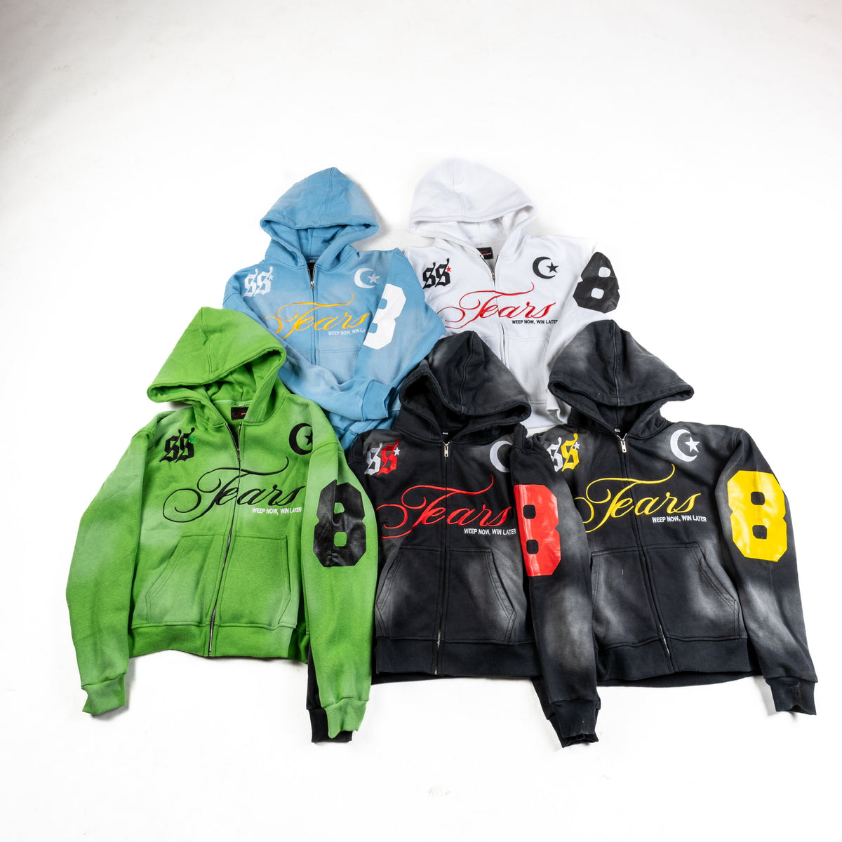 Weep Now Win Later Zip Hoodie